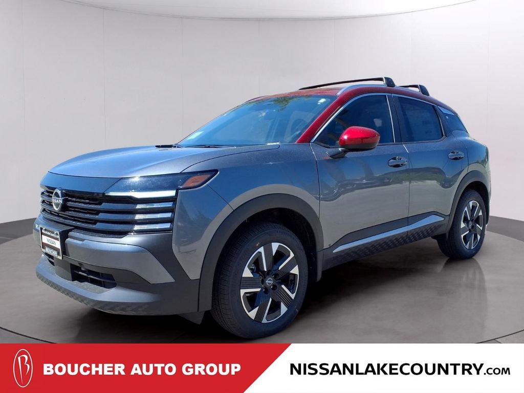 New 2026 Gun Metallic / Scarlet Ember Tintcoat Two-tone Nissan SV image 2