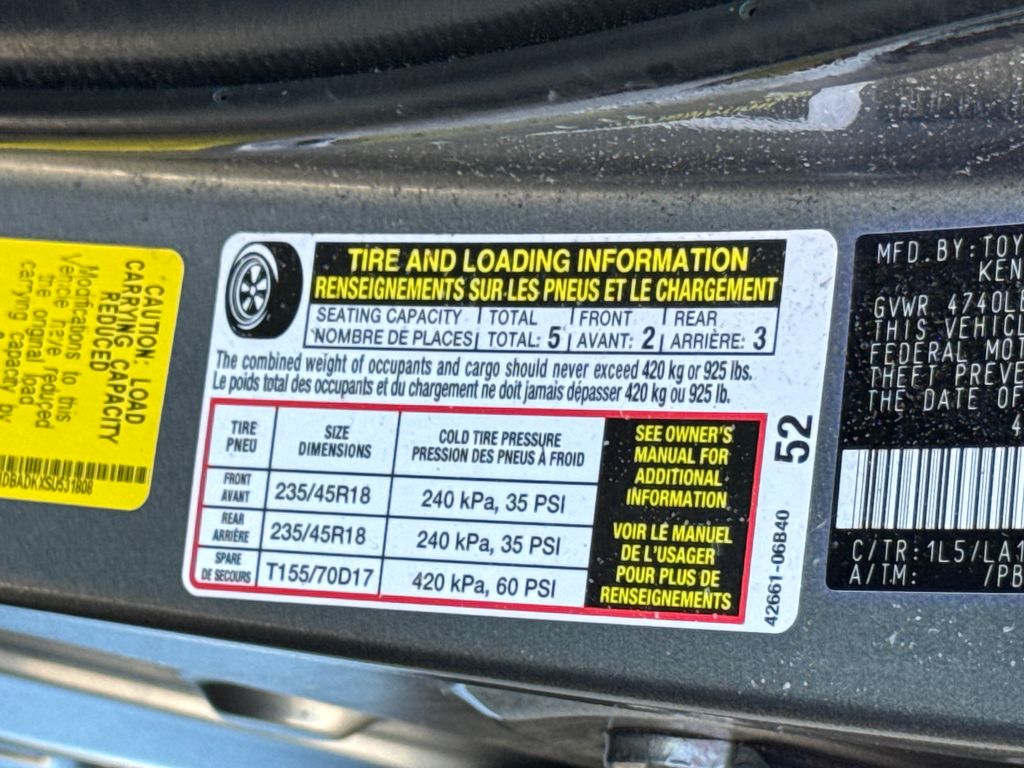 Used 2025 Gray Toyota XLE image 46