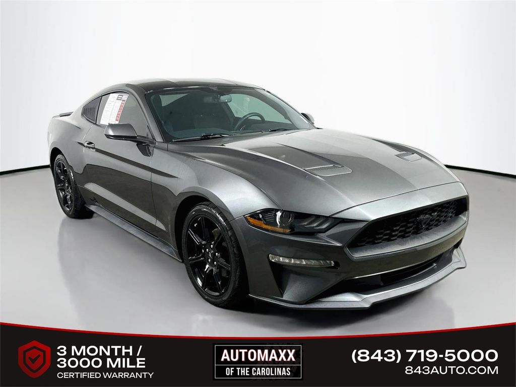 Gray (Magnetic) 2019 Ford Mustang Coupe Rear-Wheel Drive Automatic