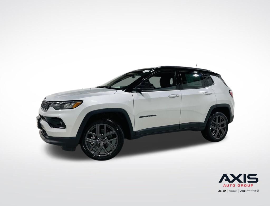 Silver Zynith Metallic Clearcoat 2026 Jeep Compass SUV / Crossover Four-Wheel Drive 8-Speed Automatic