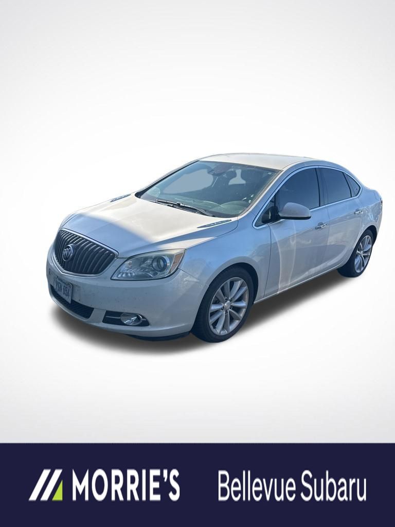 White Diamond Clearcoat 2014 Buick Verano Convenience FWD Sedan Front-Wheel Drive 6-Speed Automatic Overdrive