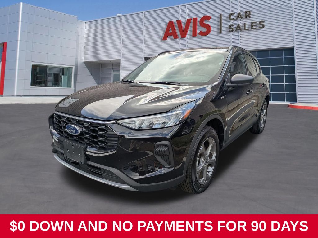Agate Black Metallic 2025 Ford Escape SUV / Crossover All-Wheel Drive 8-Speed Automatic