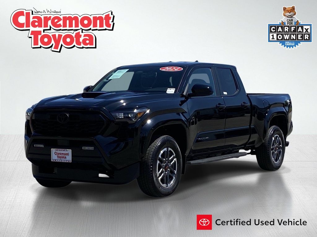Black 2024 Toyota Tacoma Pickup Truck Four-Wheel Drive 8-Speed Automatic
