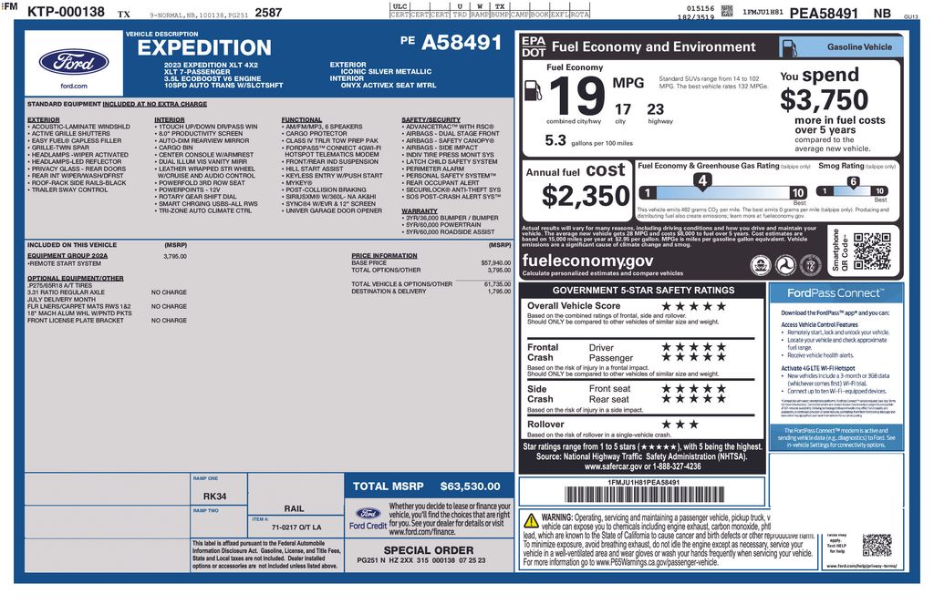 Certified Used 2023 Silver Ford XLT image 6