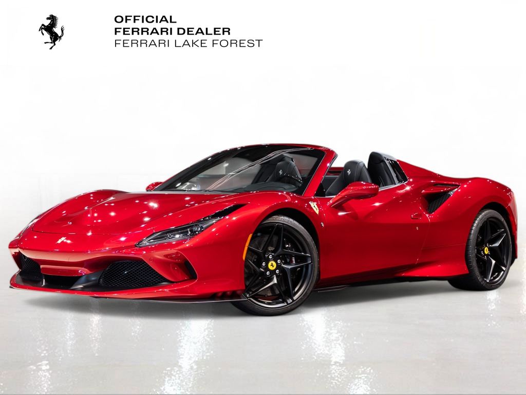 Rosso Coburn 2023 Ferrari F8 Spider RWD Convertible Rear-Wheel Drive 7-Speed Automatic