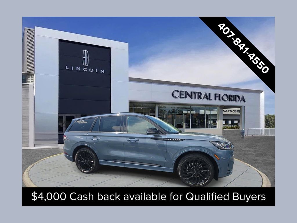 Blue Metallic 2026 Lincoln Aviator SUV / Crossover Rear-Wheel Drive Automatic