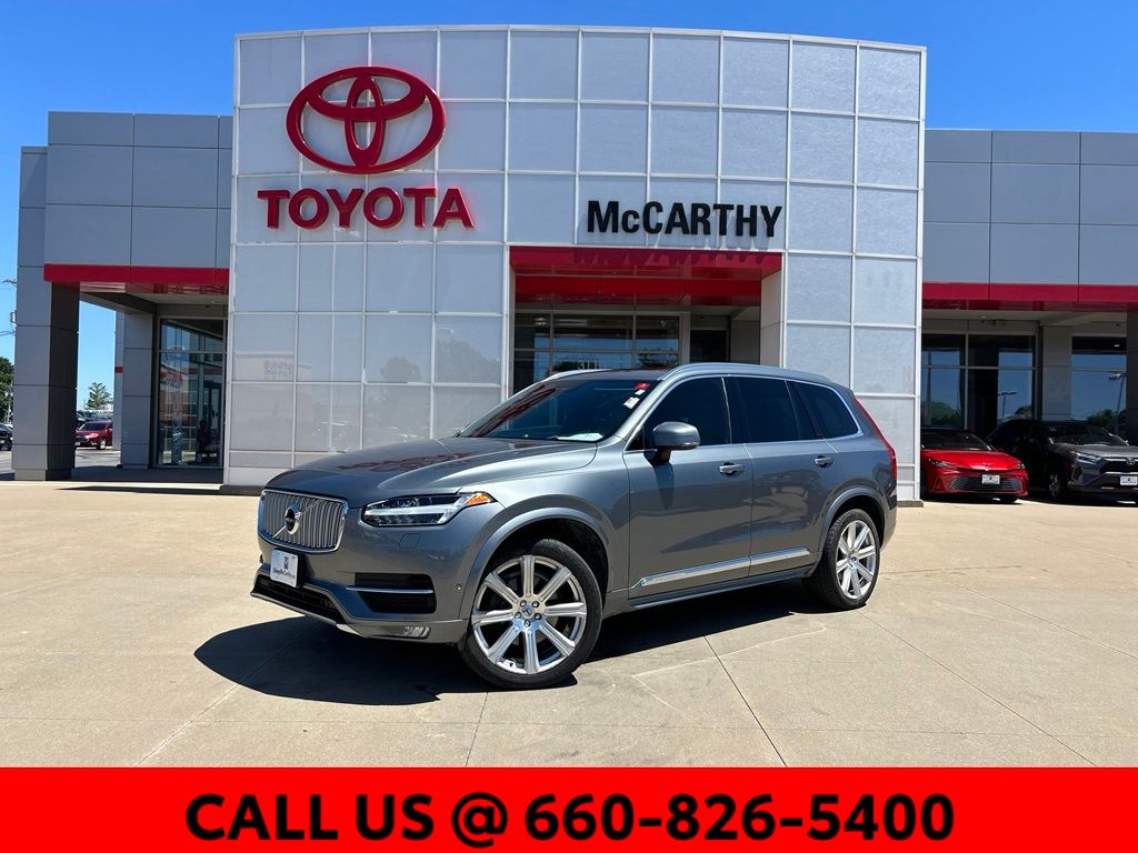 Gray Metallic 2017 Volvo XC90 T6 Inscription AWD SUV / Crossover All-Wheel Drive Automatic