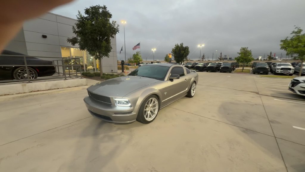 Brilliant Silver Clearcoat Metallic 2009 Ford Mustang Coupe Rear-Wheel Drive 5-Speed Automatic