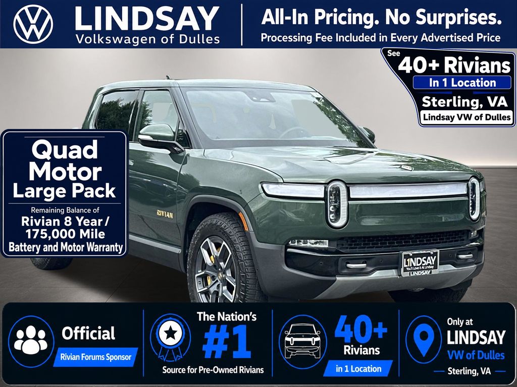 2022 Rivian R1T Adventure Crew Cab AWD