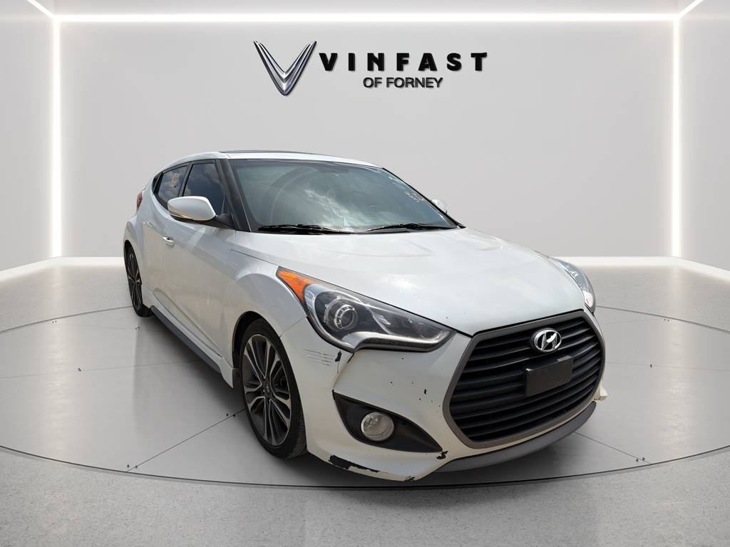 Elite White Pearl 2017 Hyundai Veloster Turbo R-Spec FWD Coupe Front-Wheel Drive 7-Speed Dual Clutch