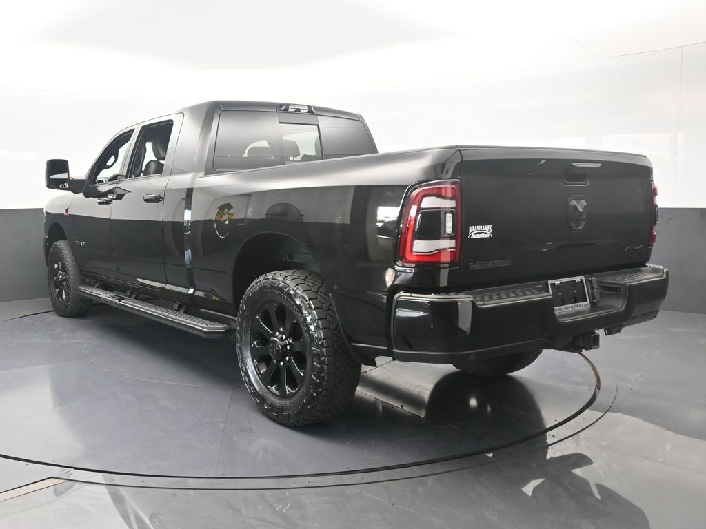 Used 2024 Diamond Black Crystal Pearlcoat Ram Laramie image 4