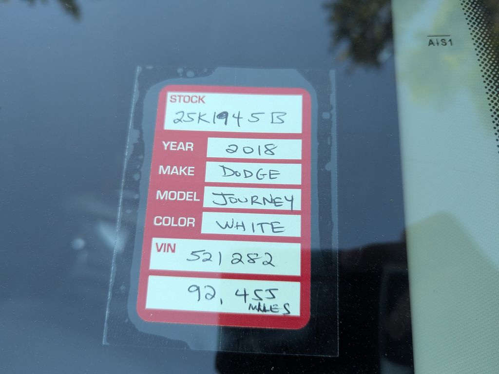 used 2018 Dodge Journey car, priced at $9,991