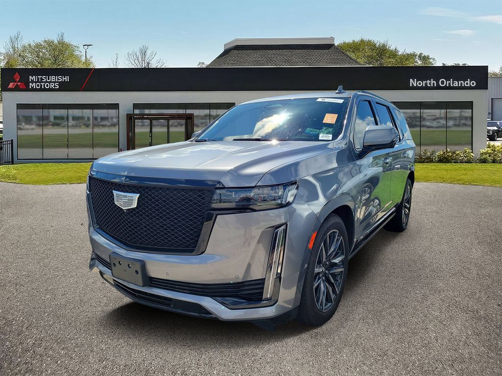 Gray (Steel Metallic) 2021 Cadillac Escalade SUV / Crossover Four-Wheel Drive 
