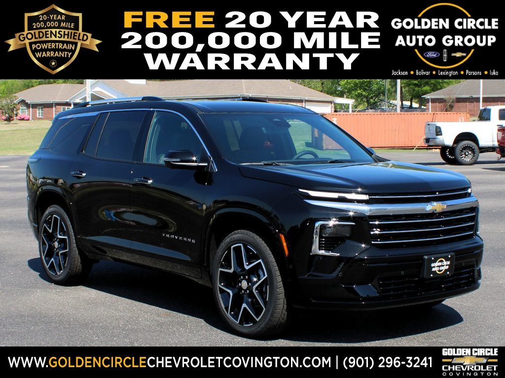 Black Metallic 2026 Chevrolet Traverse High Country 4WD SUV / Crossover Four-Wheel Drive 8-Speed Automatic