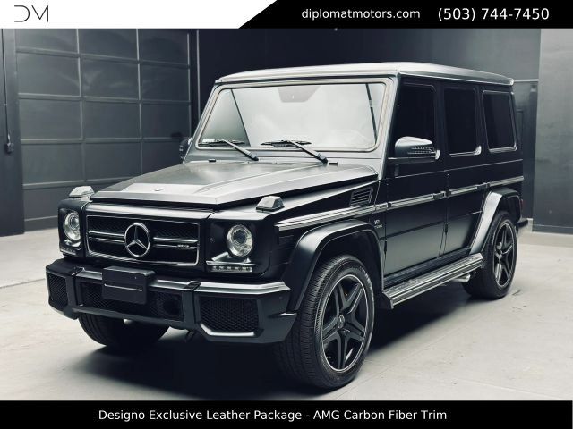Black 2017 Mercedes-Benz G-Class SUV / Crossover All-Wheel Drive 7-Speed Automatic