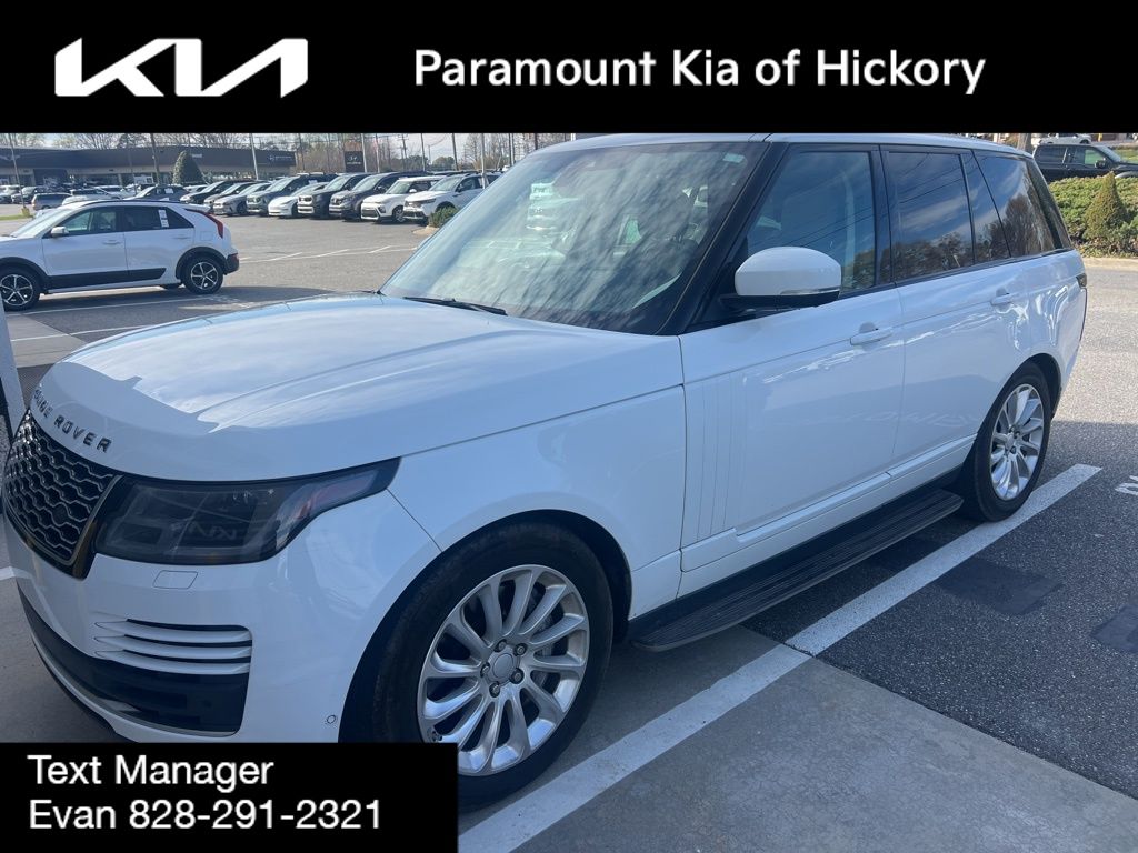 2018 Land Rover Range Rover V6 HSE 4WD