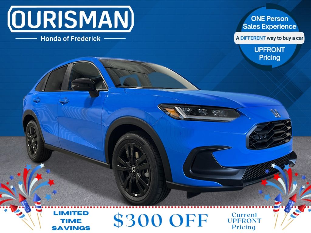 Boost Blue Pearl 2026 Honda HR-V SUV / Crossover All-Wheel Drive Continuously Variable Transmission