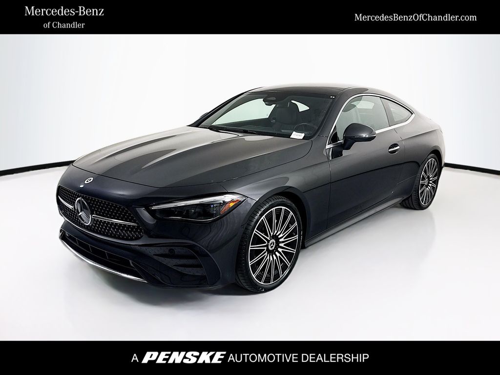 Graphite Gray Metallic 2025 Mercedes-Benz CLE Coupe All-Wheel Drive 9-Speed Automatic