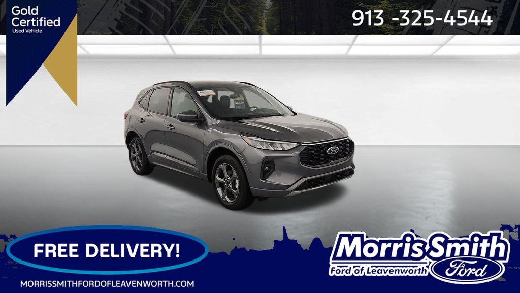 Carbonized Gray Metallic 2024 Ford Escape SUV / Crossover All-Wheel Drive 8-Speed Automatic