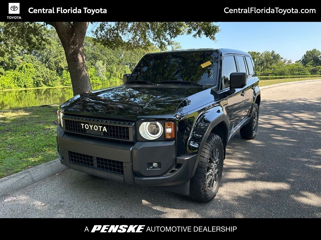 Black 2024 Toyota Land Cruiser SUV / Crossover Four-Wheel Drive 8-Speed Automatic