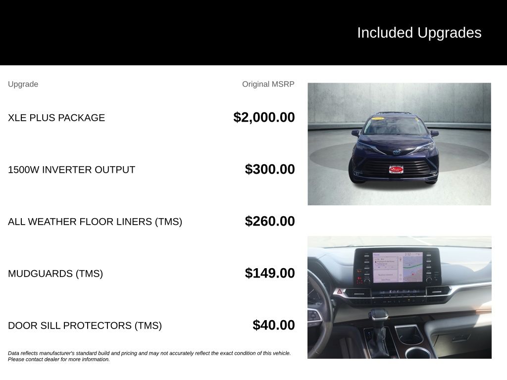 Used 2023 Toyota Sienna Van