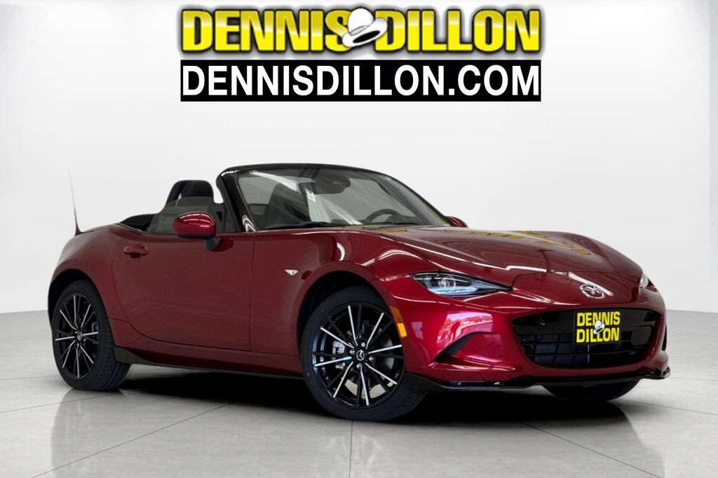Soul Red Crystal Metallic 2025 Mazda MX-5 Miata Grand Touring RWD Convertible Rear-Wheel Drive 6-Speed Automatic