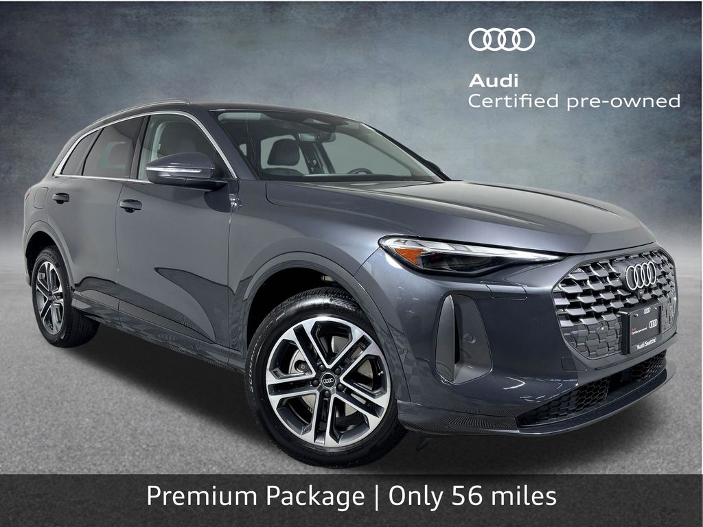 Gray Metallic 2025 Audi Q5 SUV / Crossover All-Wheel Drive 7-Speed Automatic