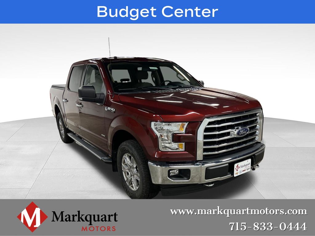 Bronze 2017 Ford F-150 Pickup Truck Four-Wheel Drive 6-Speed Automatic