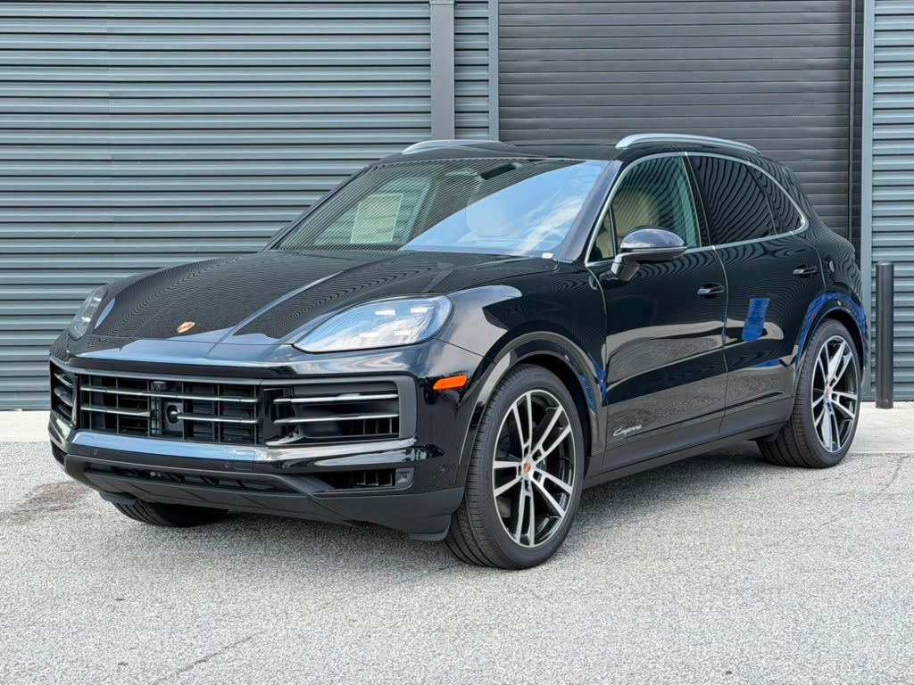 Black 2026 Porsche Cayenne SUV / Crossover All-Wheel Drive 8-Speed Automatic