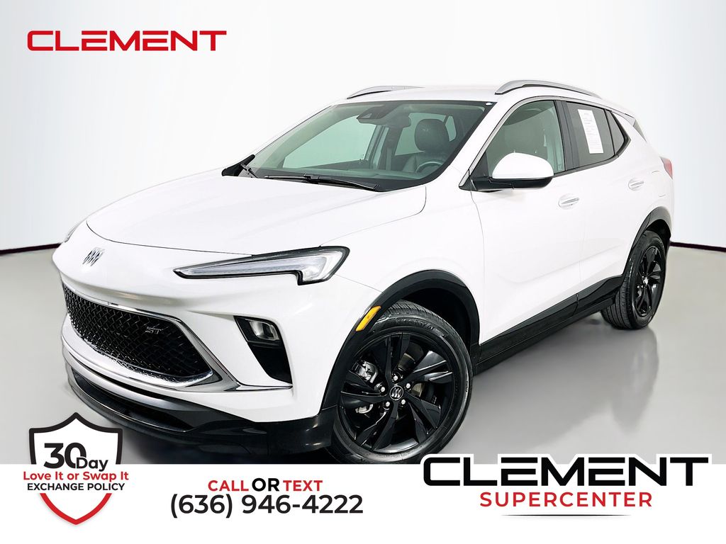 Summit White 2024 Buick Encore GX Sport Touring FWD SUV / Crossover Front-Wheel Drive Continuously Variable Transmission
