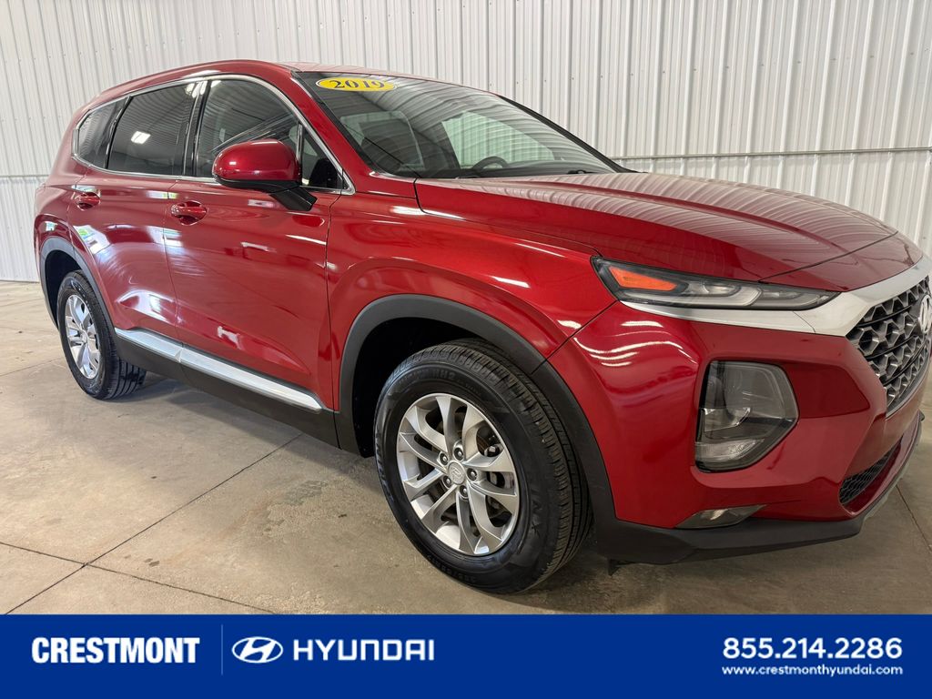 used 2019 Hyundai Santa Fe car, priced at $15,999