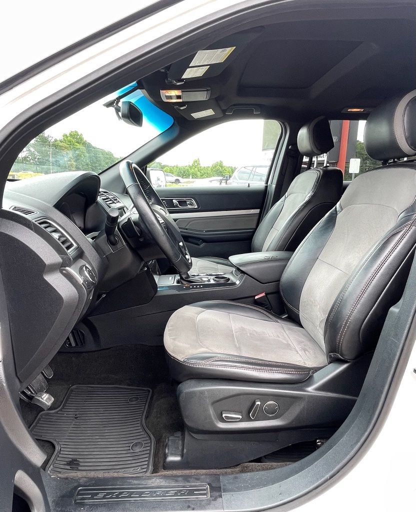 2017 Ford Explorer XLT White at Cook Ford