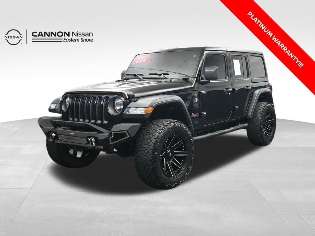 Black Clearcoat 2023 Jeep Wrangler SUV / Crossover Four-Wheel Drive 8-Speed Automatic