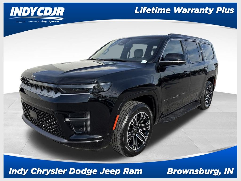 High Gloss Black 2026 Jeep Grand Wagoneer SUV / Crossover 8-Speed Automatic