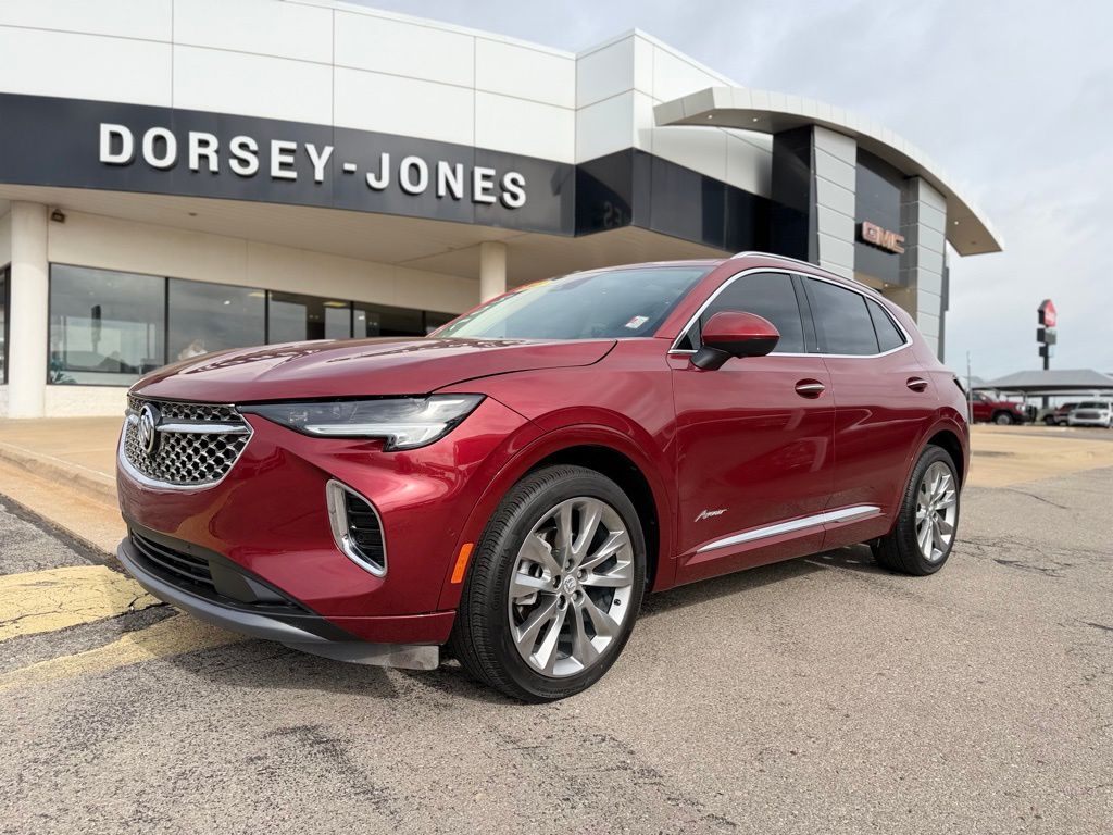 Cinnabar Metallic 2023 Buick Envision Avenir FWD SUV / Crossover Front-Wheel Drive 9-Speed Automatic