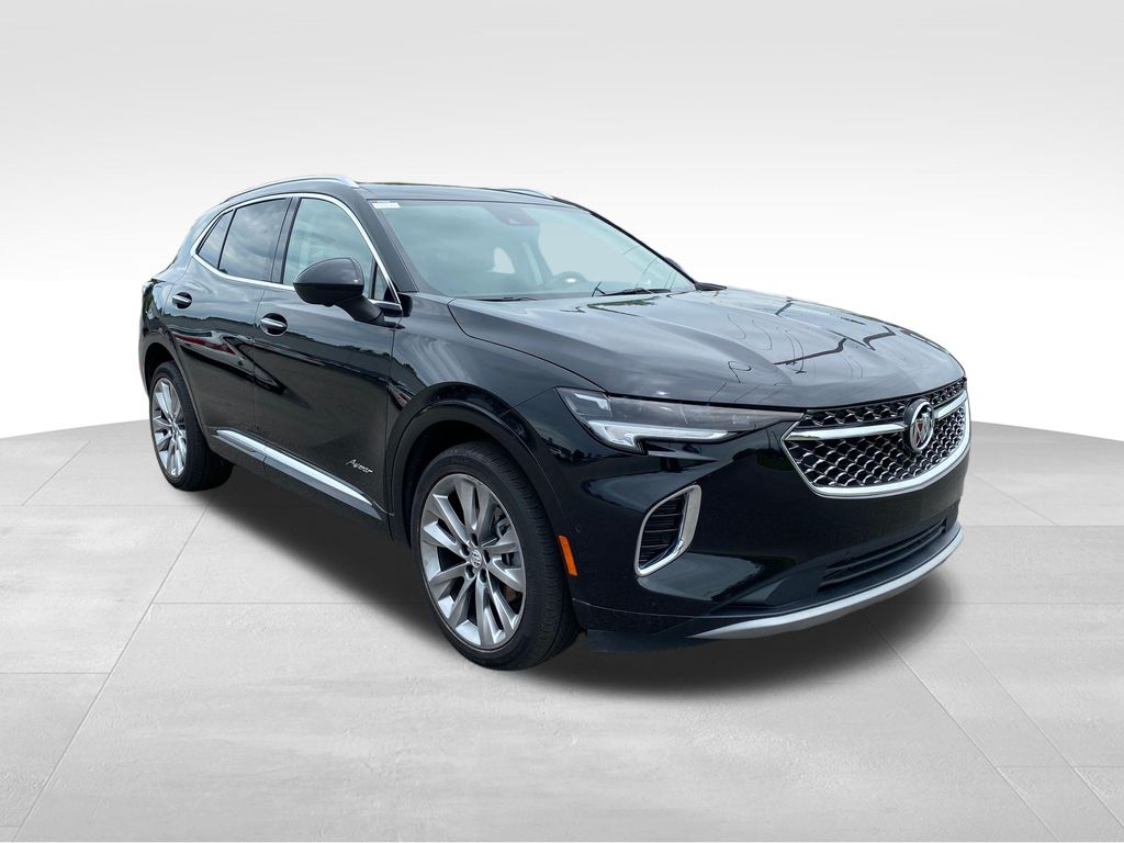 Black (Ebony Twilight Metallic) 2023 Buick Envision SUV / Crossover All-Wheel Drive 9-Speed Automatic