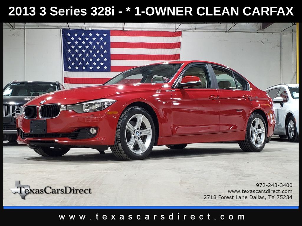 Melbourne Red Metallic 2013 BMW 3 Series 328i Sedan RWD Sedan Rear-Wheel Drive 8-Speed Automatic