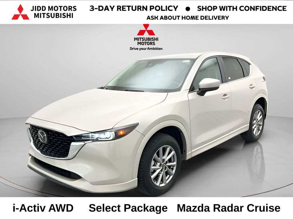 Gray (Platinum Quartz Metallic) 2025 Mazda CX-5 2.5 S Select AWD SUV / Crossover All-Wheel Drive 6-Speed Automatic