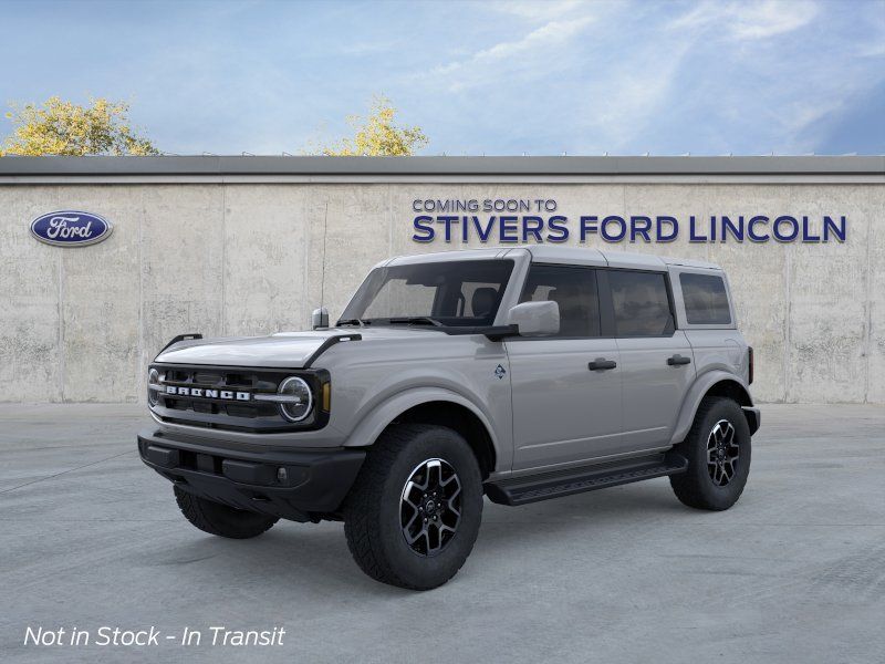 2026 Avalanche Gray Ford Bronco Outer Banks 4X4 SUV