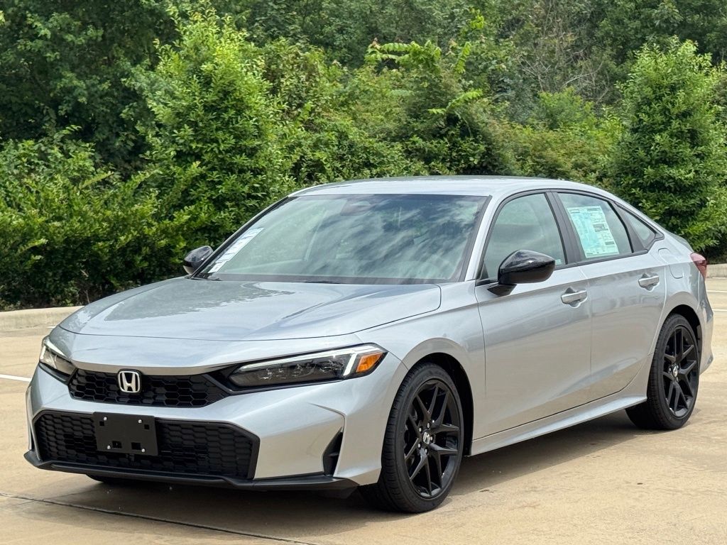 2026 Honda Civic Sport Silver at Community Honda