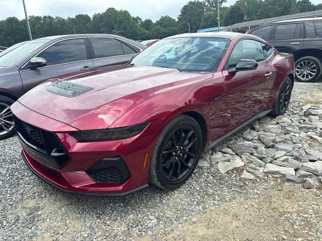 Pink (Magenta) 2025 Ford Mustang Coupe Rear-Wheel Drive 6-Speed Manual