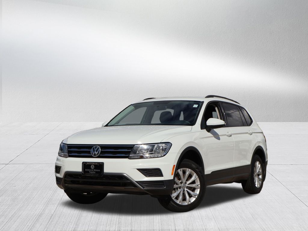 Pure White 2020 Volkswagen Tiguan S 4Motion SUV / Crossover All-Wheel Drive 8-Speed Automatic