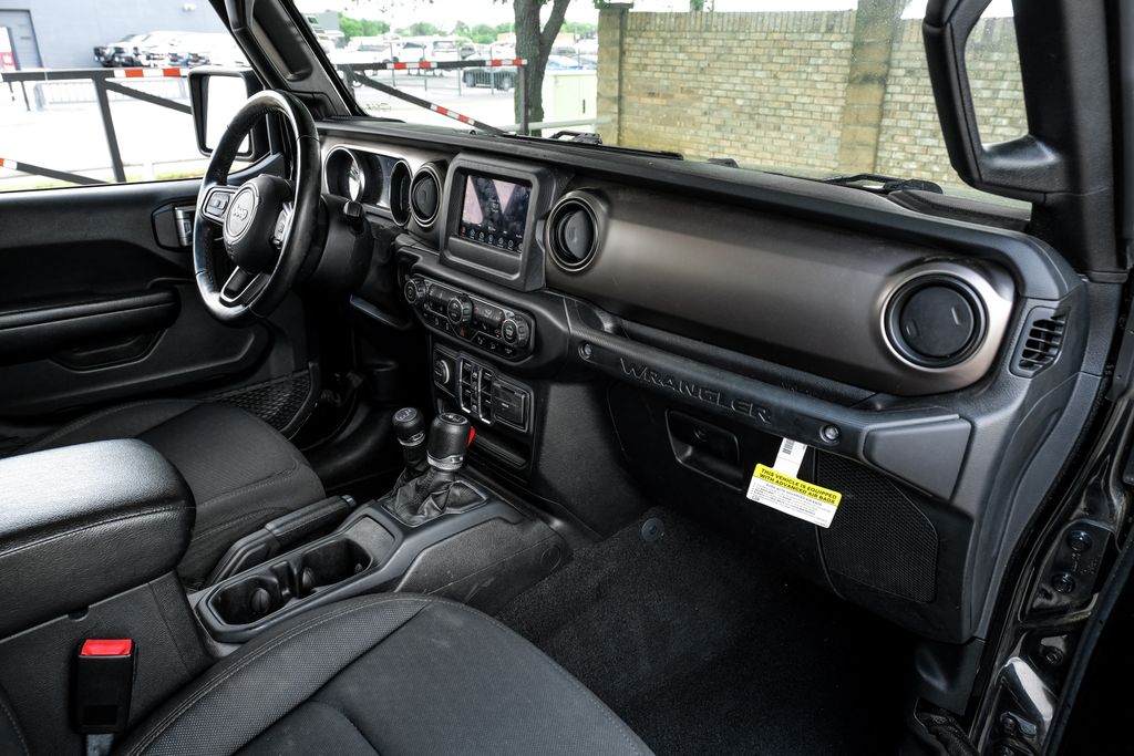 used 2021 Jeep Wrangler car, priced at $27,924