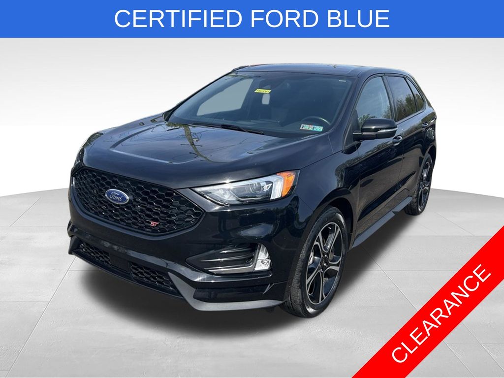 Black Metallic 2022 Ford Edge ST AWD SUV / Crossover All-Wheel Drive 7-Speed Automatic