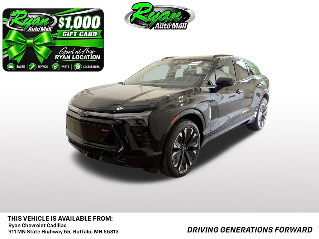 Black 2024 Chevrolet Blazer EV SUV / Crossover All-Wheel Drive 1-Speed Automatic