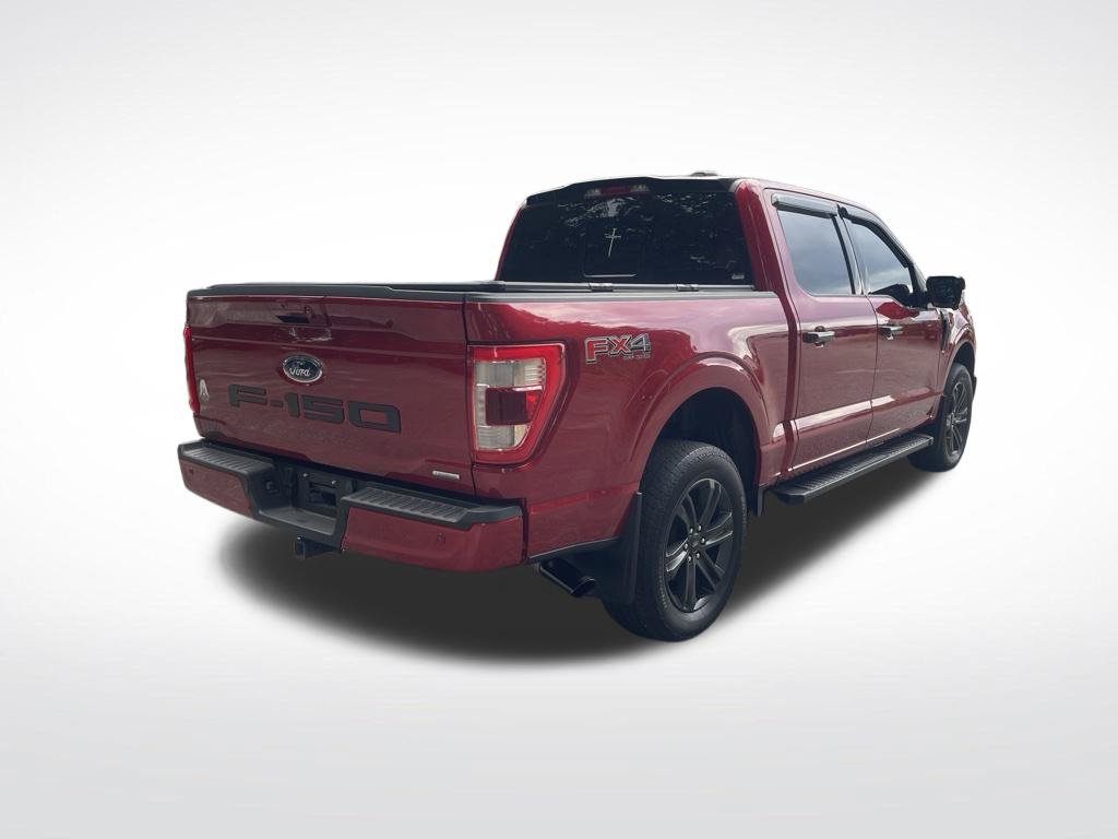 Certified Used 2023 Red Ford Lariat image 4