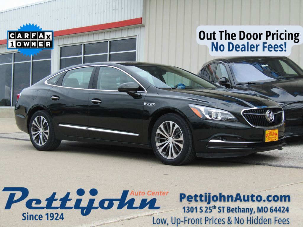 Dark Forest Green Metallic 2017 Buick LaCrosse Sedan Front-Wheel Drive 8-Speed Automatic
