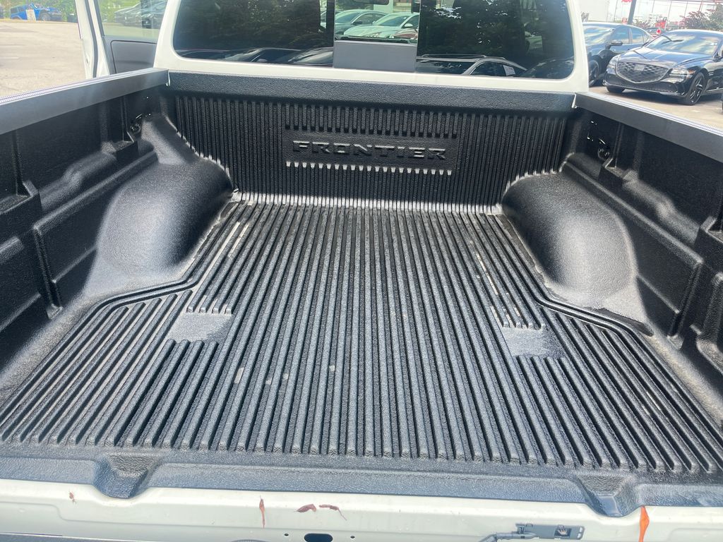 2026 Glacier White Nissan Frontier SV RWD Truck