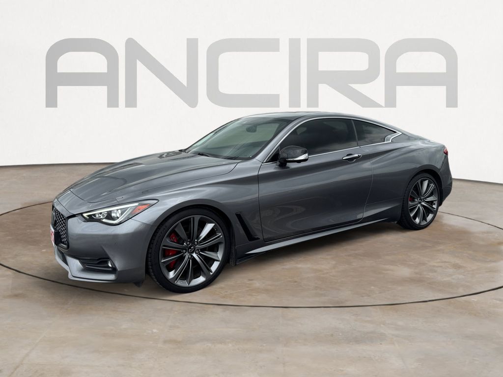 Used Car 2021 Infiniti Q60  Red Sport 400 For Sale Under $30,000 In Floresville, Texas