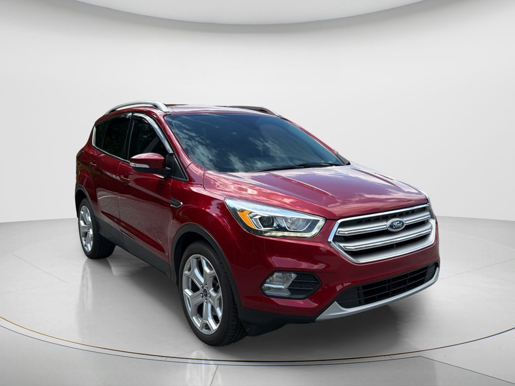 Used 2017 Red Ford Titanium image 10